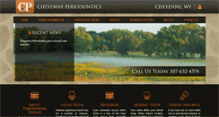 Desktop Screenshot of cheyenneperiodontics.com