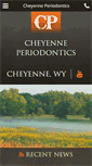 Mobile Screenshot of cheyenneperiodontics.com
